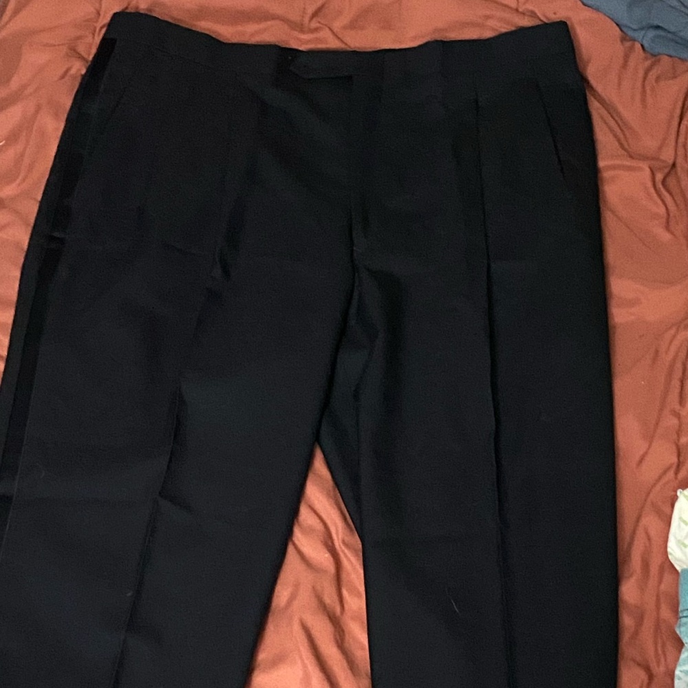 Classic Stafford formal wear black trousers